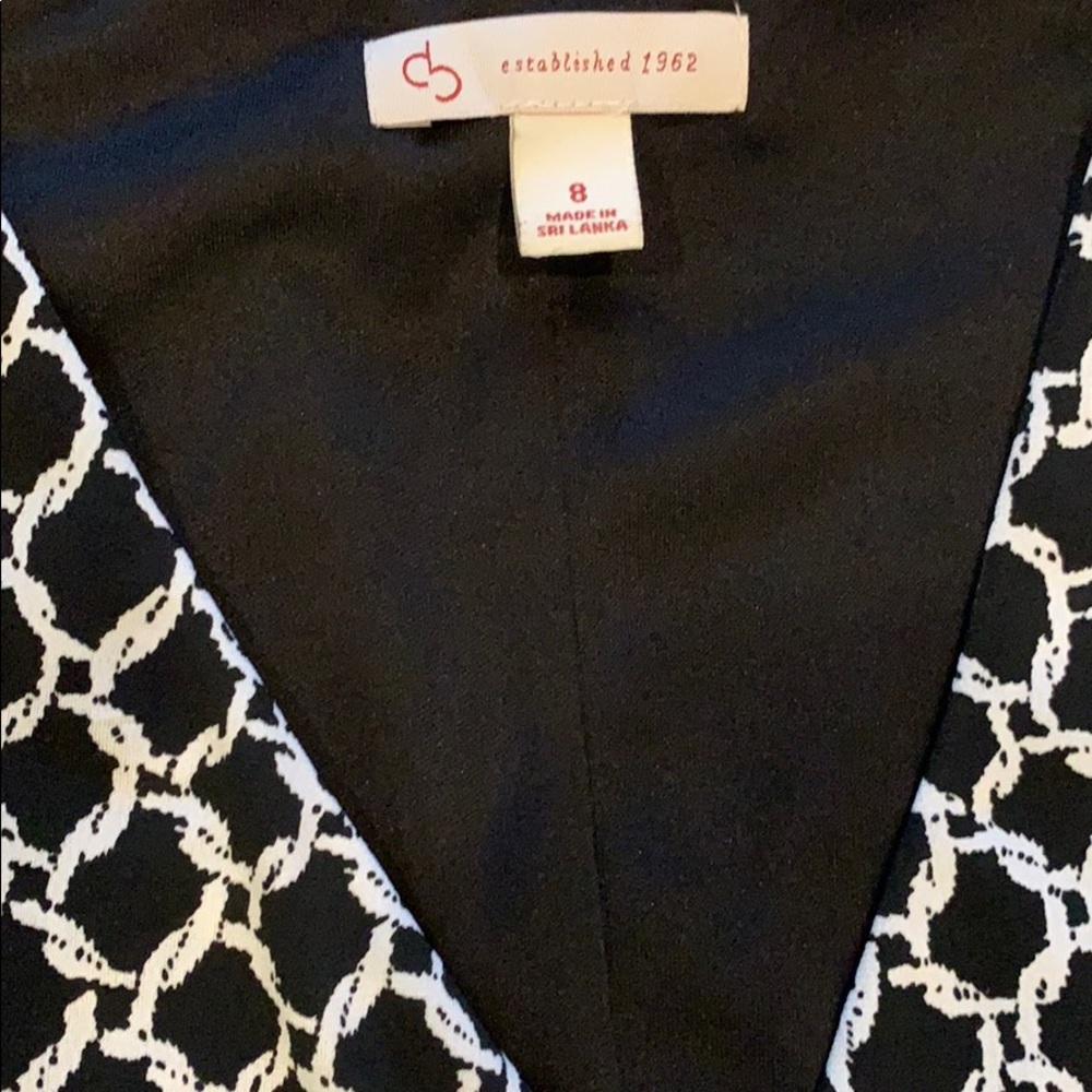 Black and White Sheath Dresss - Picture 4 of 4